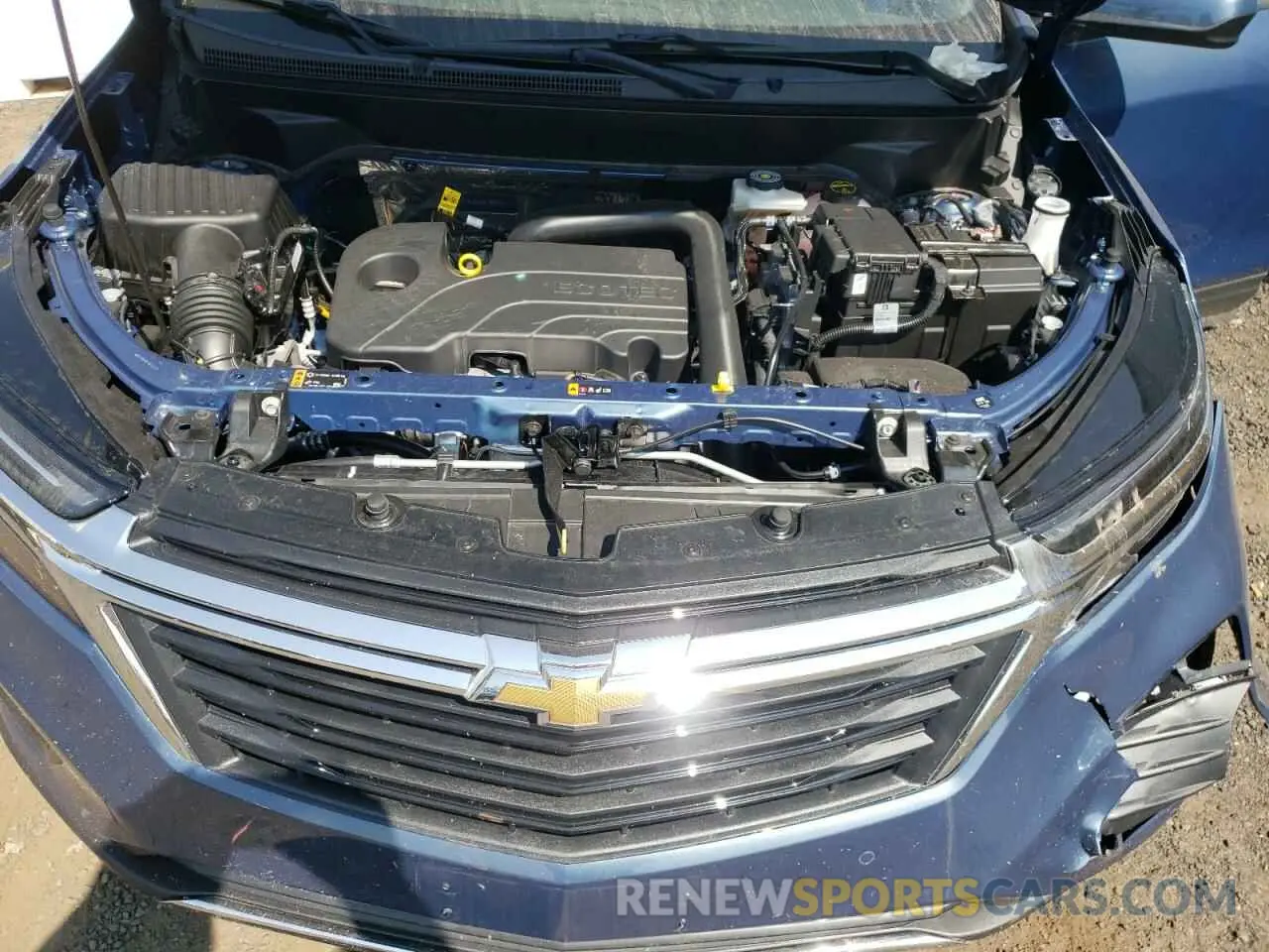 12 fotografías del automóvil dañado 3GNAXUEG8RL364851 CHEVROLET EQUINOX 2024