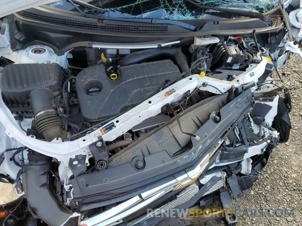 12 fotografías del automóvil dañado 3GNAXUEG8RS142607 CHEVROLET EQUINOX 2024