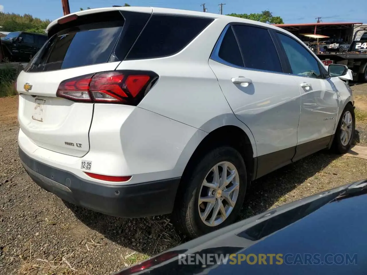 3 fotografías del automóvil dañado 3GNAXUEG8RS142607 CHEVROLET EQUINOX 2024