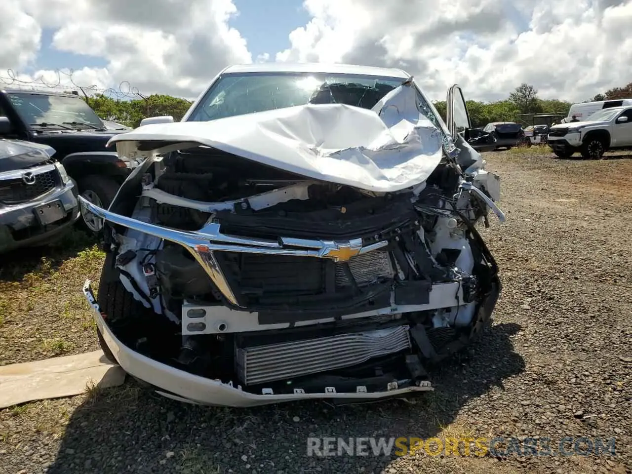 5 fotografías del automóvil dañado 3GNAXUEG8RS142607 CHEVROLET EQUINOX 2024