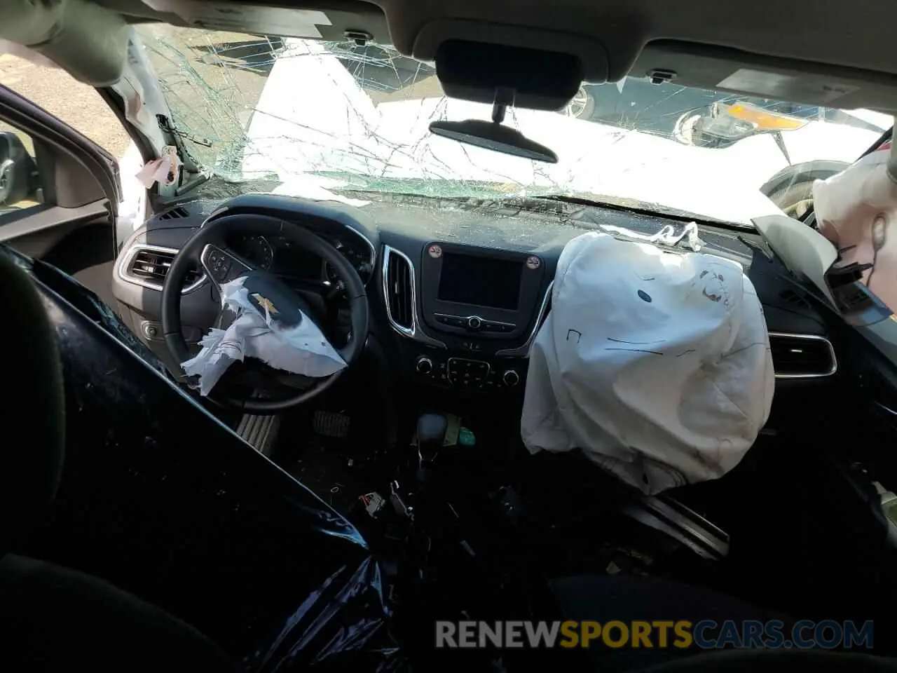 8 fotografías del automóvil dañado 3GNAXUEG8RS142607 CHEVROLET EQUINOX 2024