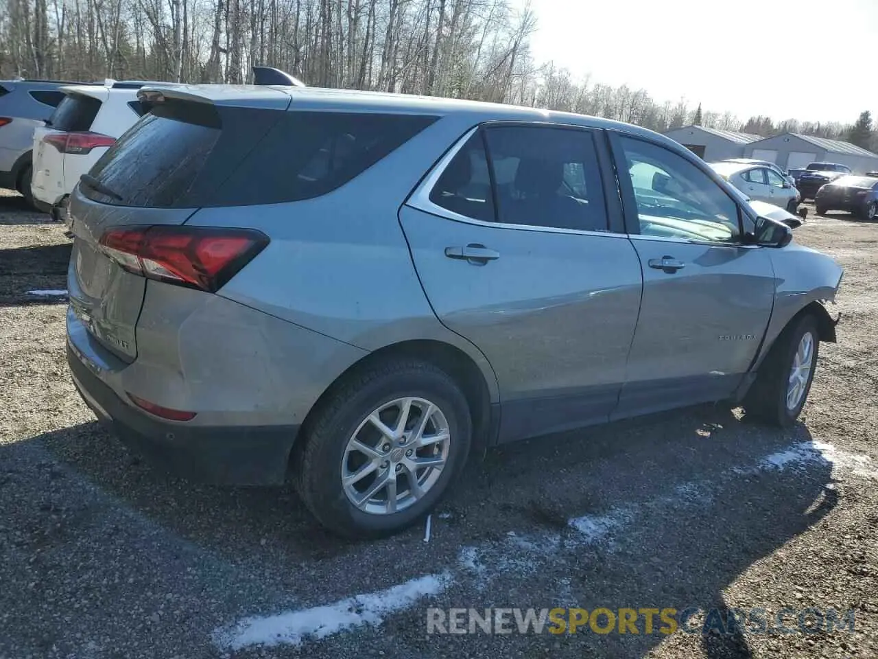3 fotografías del automóvil dañado 3GNAXUEG8RS174277 CHEVROLET EQUINOX 2024