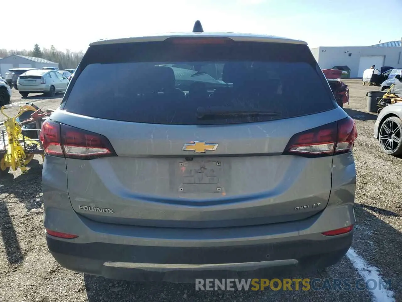 6 fotografías del automóvil dañado 3GNAXUEG8RS174277 CHEVROLET EQUINOX 2024
