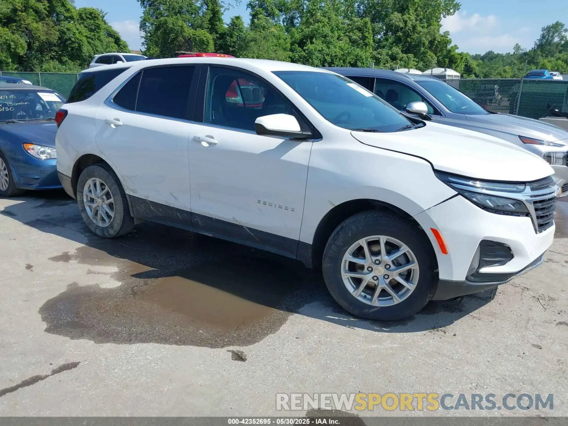 1 fotografías del automóvil dañado 3GNAXUEGXRL219830 CHEVROLET EQUINOX 2024