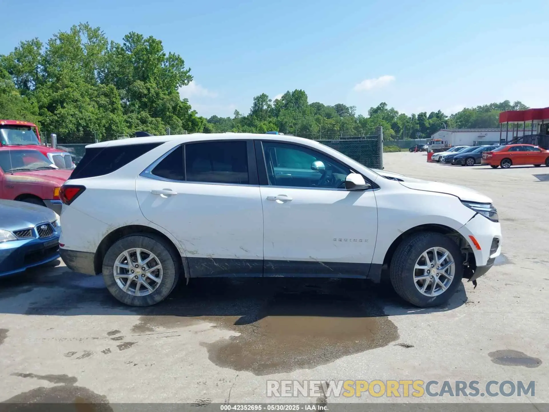 13 fotografías del automóvil dañado 3GNAXUEGXRL219830 CHEVROLET EQUINOX 2024