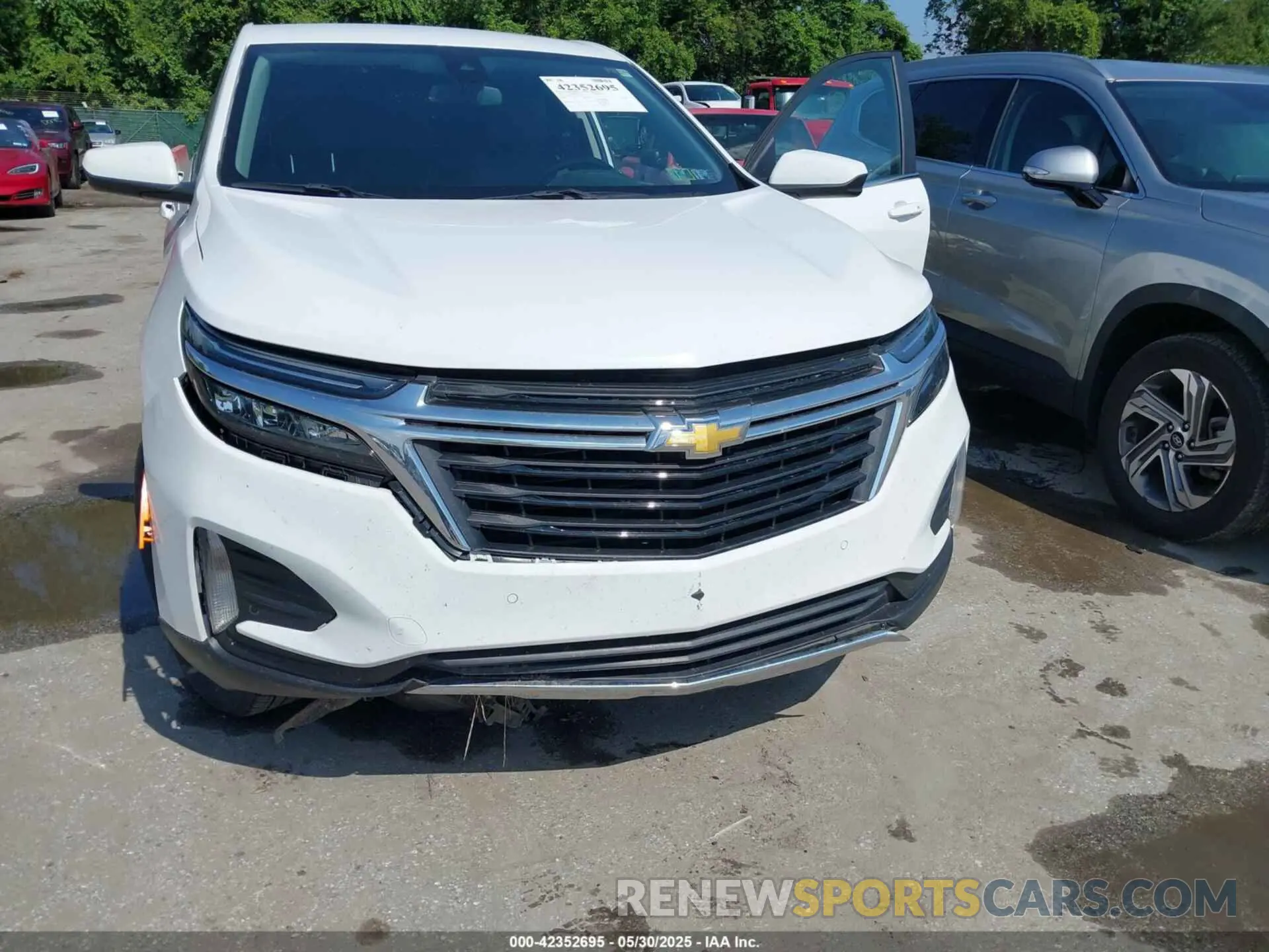 6 fotografías del automóvil dañado 3GNAXUEGXRL219830 CHEVROLET EQUINOX 2024