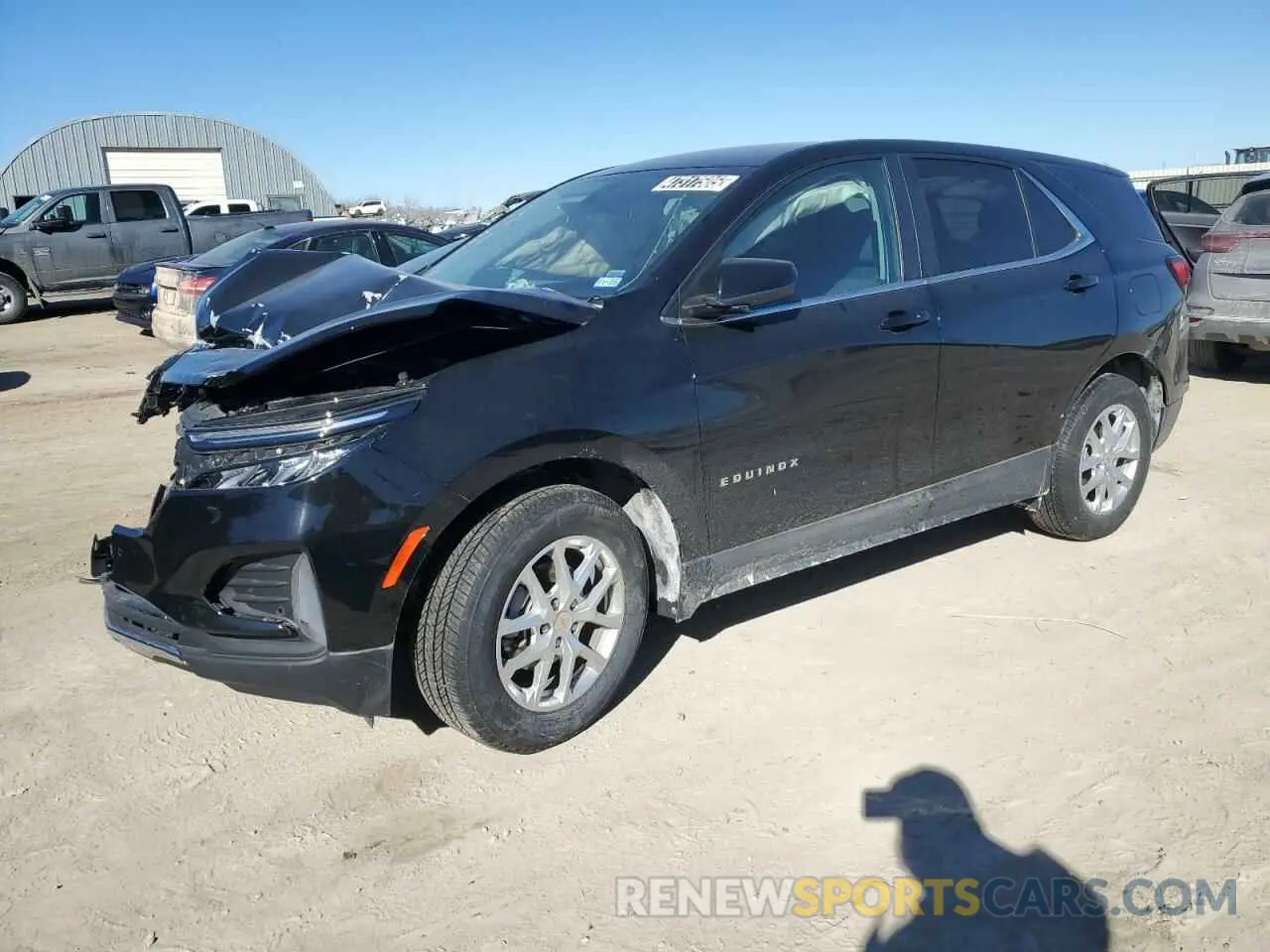 1 fotografías del automóvil dañado 3GNAXUEGXRL241634 CHEVROLET EQUINOX 2024