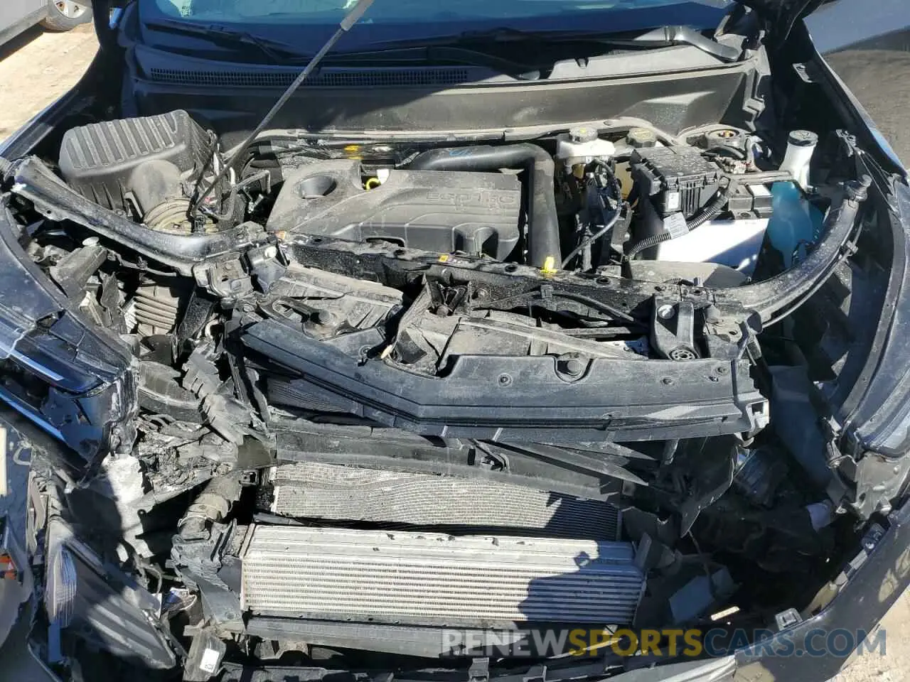 12 fotografías del automóvil dañado 3GNAXUEGXRL241634 CHEVROLET EQUINOX 2024