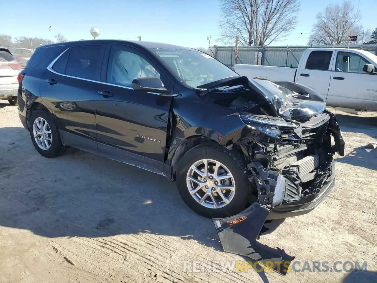 4 fotografías del automóvil dañado 3GNAXUEGXRL241634 CHEVROLET EQUINOX 2024