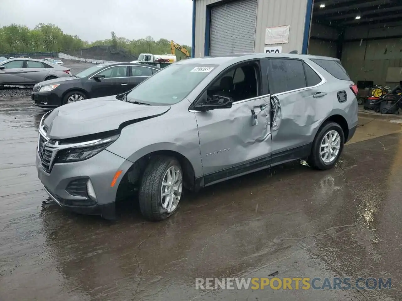 1 fotografías del automóvil dañado 3GNAXUEGXRL361546 CHEVROLET EQUINOX 2024