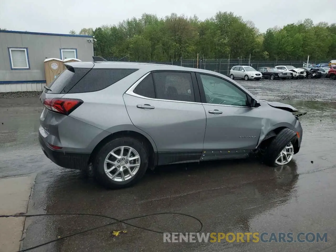 3 fotografías del automóvil dañado 3GNAXUEGXRL361546 CHEVROLET EQUINOX 2024