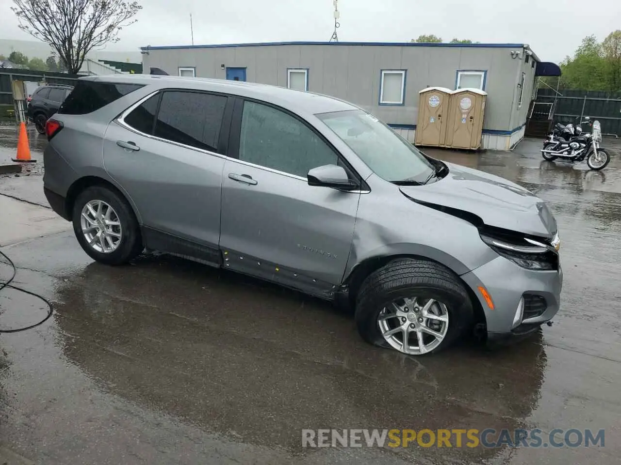 4 fotografías del automóvil dañado 3GNAXUEGXRL361546 CHEVROLET EQUINOX 2024