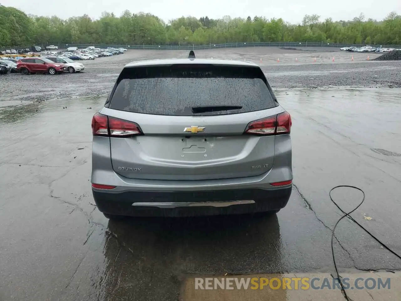 6 fotografías del automóvil dañado 3GNAXUEGXRL361546 CHEVROLET EQUINOX 2024
