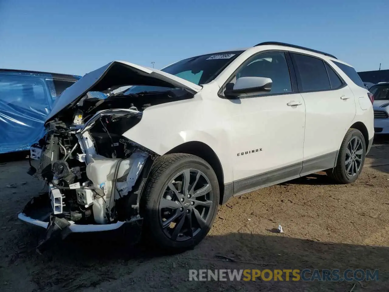1 fotografías del automóvil dañado 3GNAXWEG1RL222515 CHEVROLET EQUINOX 2024