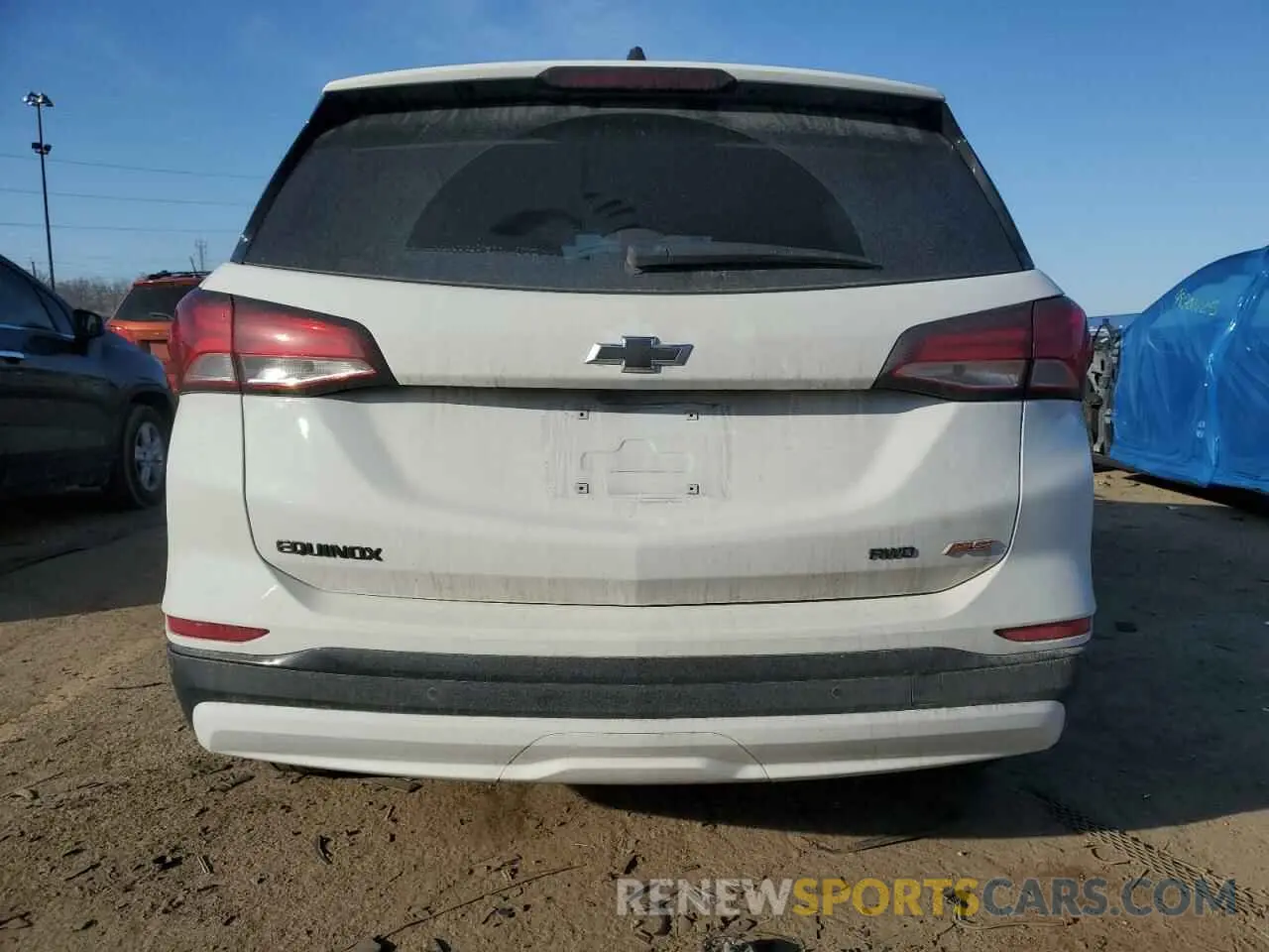 6 fotografías del automóvil dañado 3GNAXWEG1RL222515 CHEVROLET EQUINOX 2024
