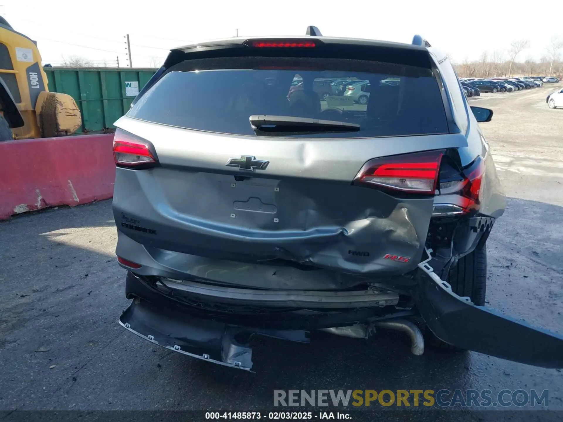 18 fotografías del automóvil dañado 3GNAXWEG1RS232953 CHEVROLET EQUINOX 2024