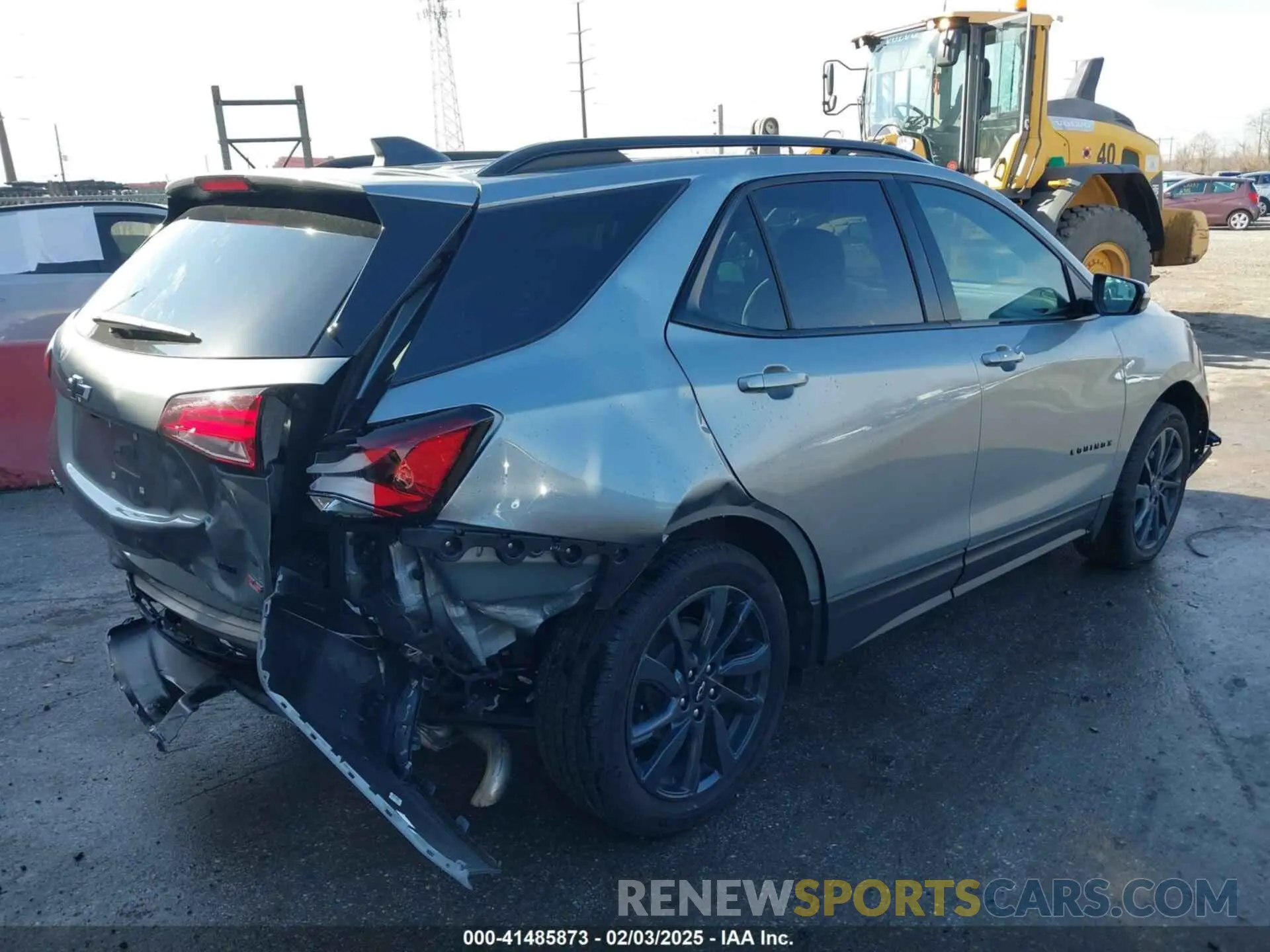 4 fotografías del automóvil dañado 3GNAXWEG1RS232953 CHEVROLET EQUINOX 2024