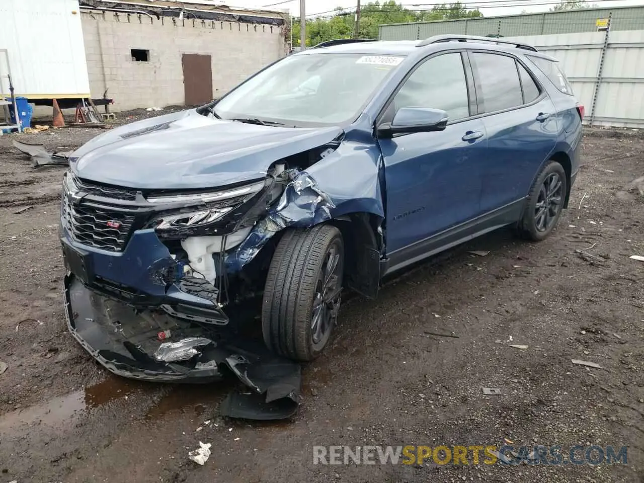 1 fotografías del automóvil dañado 3GNAXWEG4RL179126 CHEVROLET EQUINOX 2024