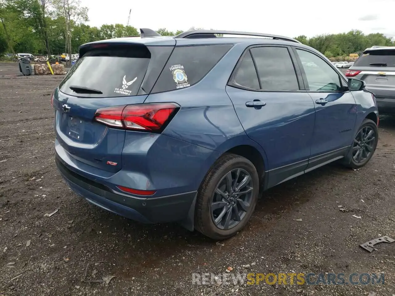 3 fotografías del automóvil dañado 3GNAXWEG4RL179126 CHEVROLET EQUINOX 2024