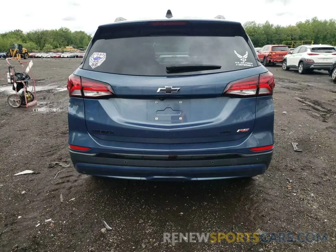 6 fotografías del automóvil dañado 3GNAXWEG4RL179126 CHEVROLET EQUINOX 2024