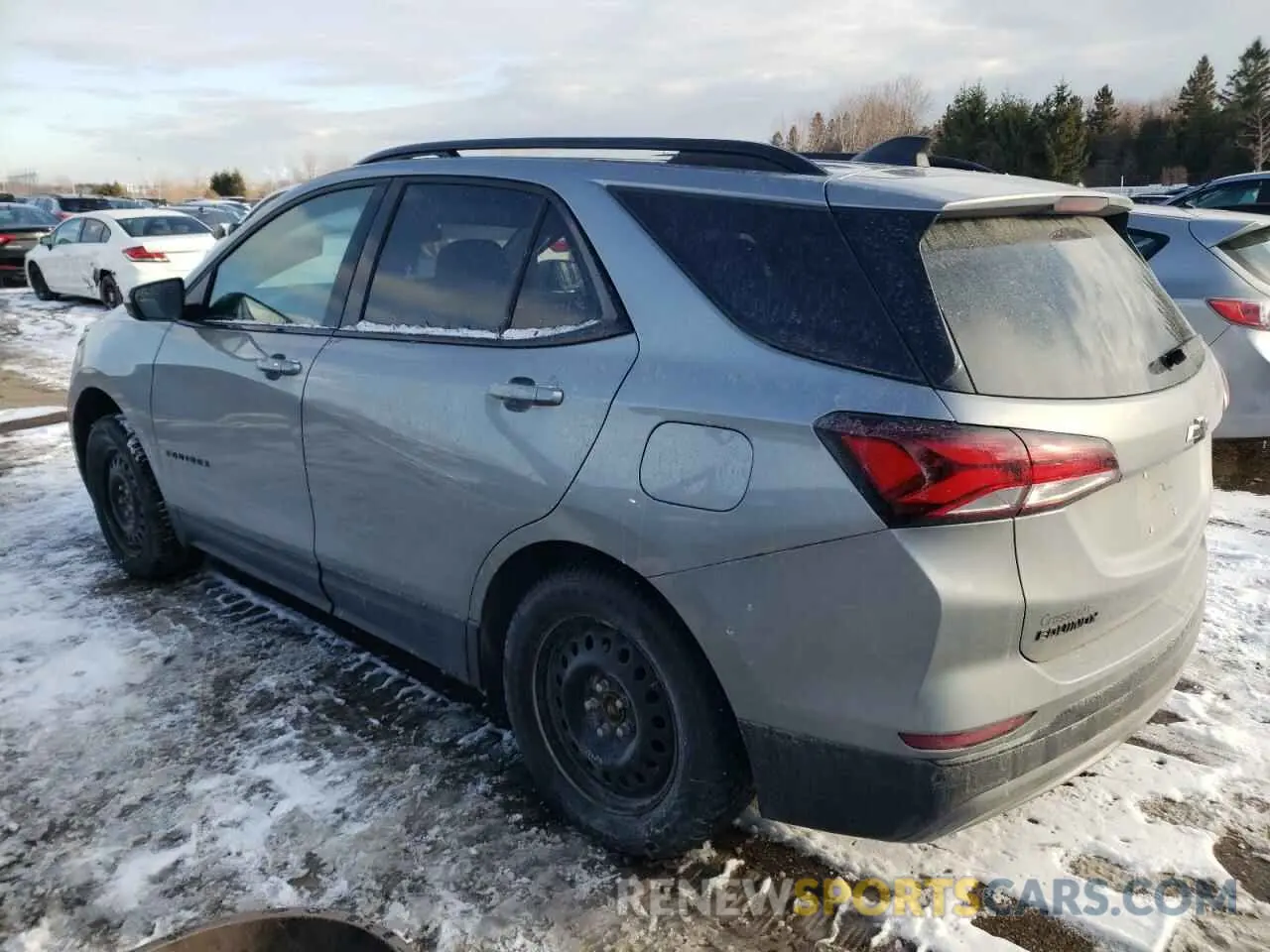 2 fotografías del automóvil dañado 3GNAXWEG4RS189080 CHEVROLET EQUINOX 2024