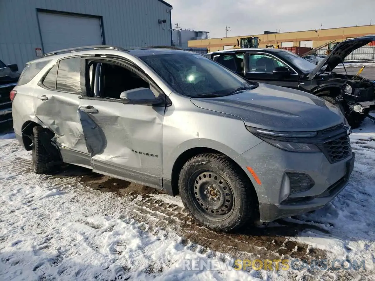 4 fotografías del automóvil dañado 3GNAXWEG4RS189080 CHEVROLET EQUINOX 2024