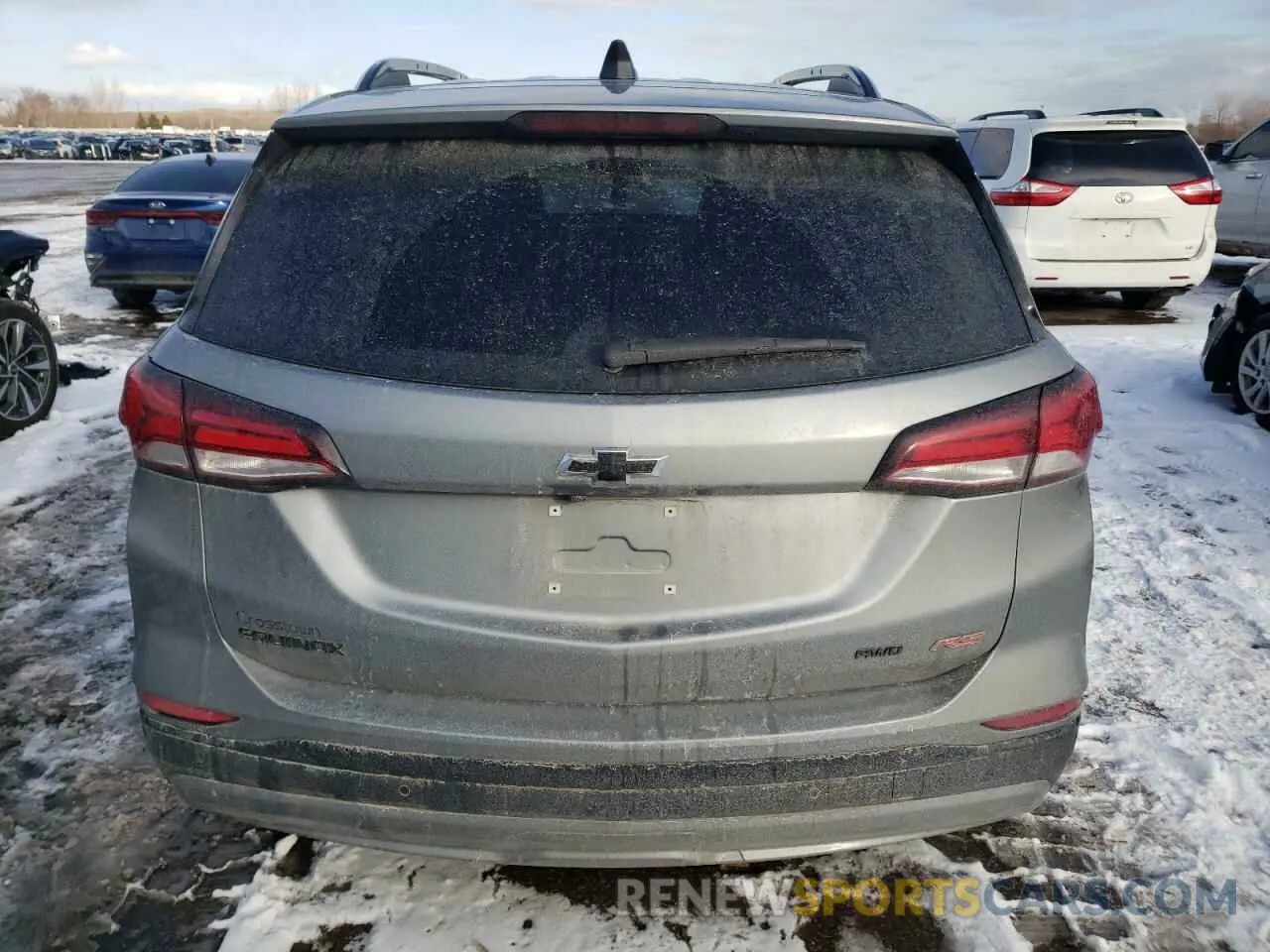 6 fotografías del automóvil dañado 3GNAXWEG4RS189080 CHEVROLET EQUINOX 2024