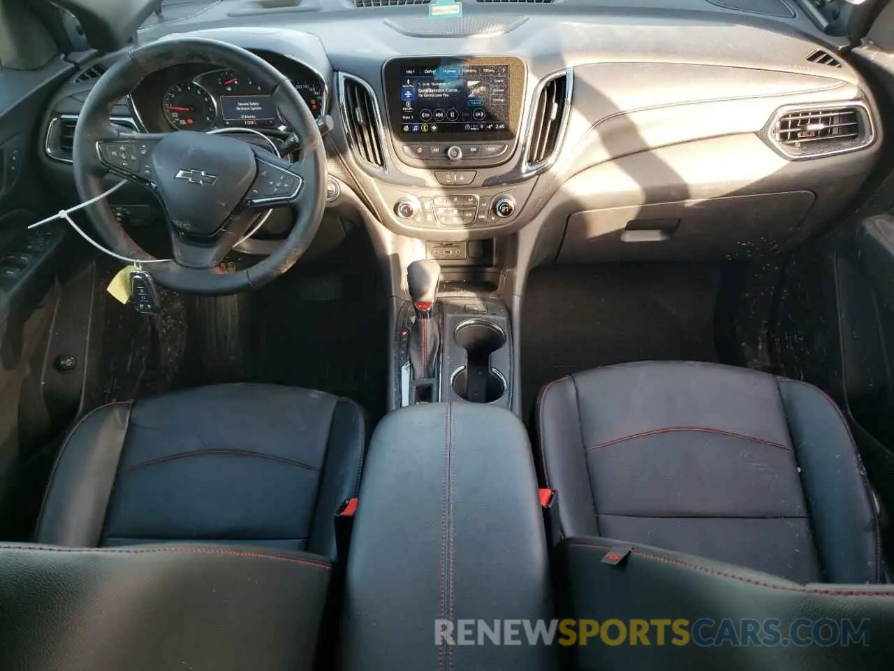 8 fotografías del automóvil dañado 3GNAXWEG4RS189080 CHEVROLET EQUINOX 2024