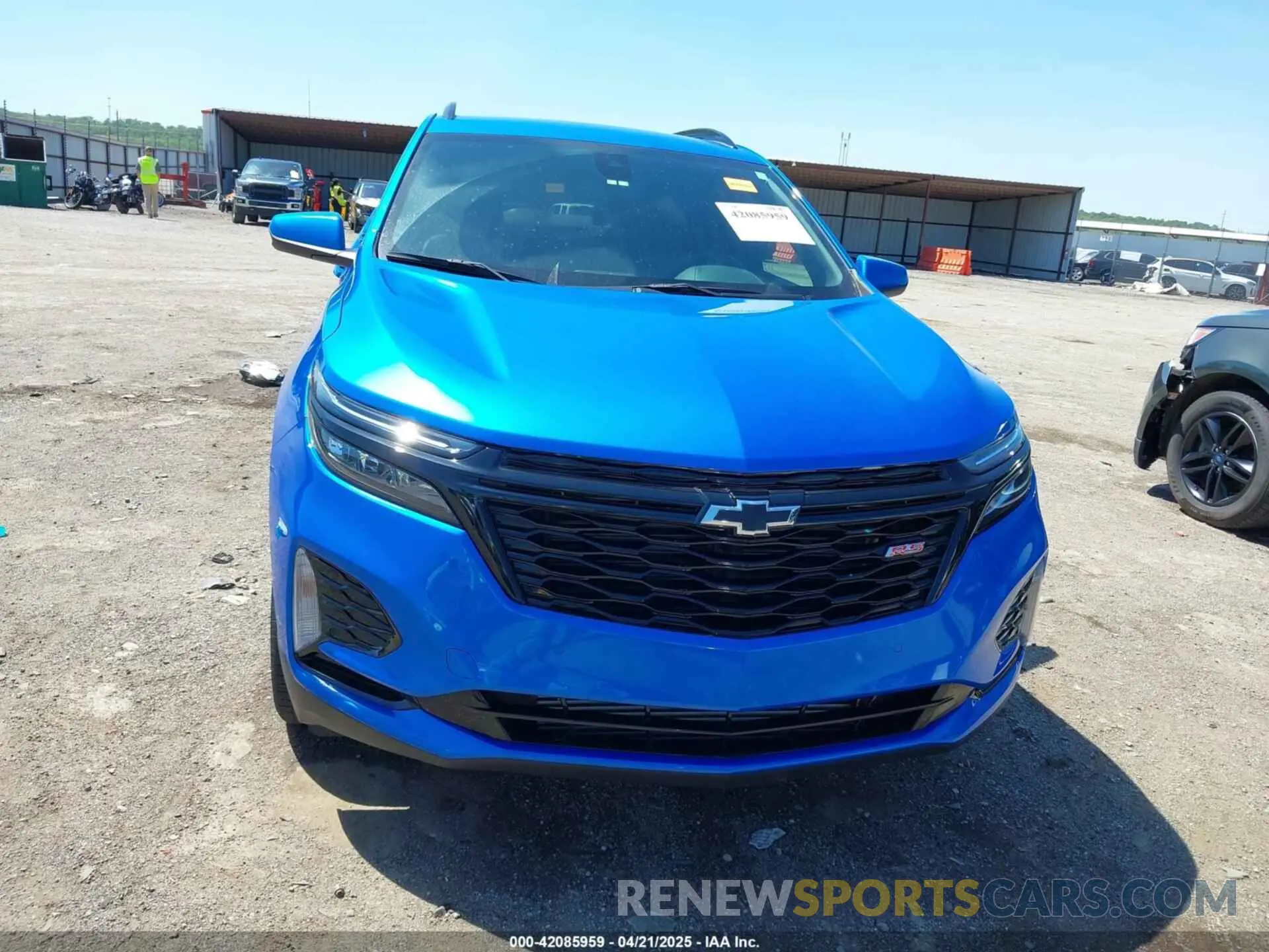 13 fotografías del automóvil dañado 3GNAXWEG4RS231103 CHEVROLET EQUINOX 2024