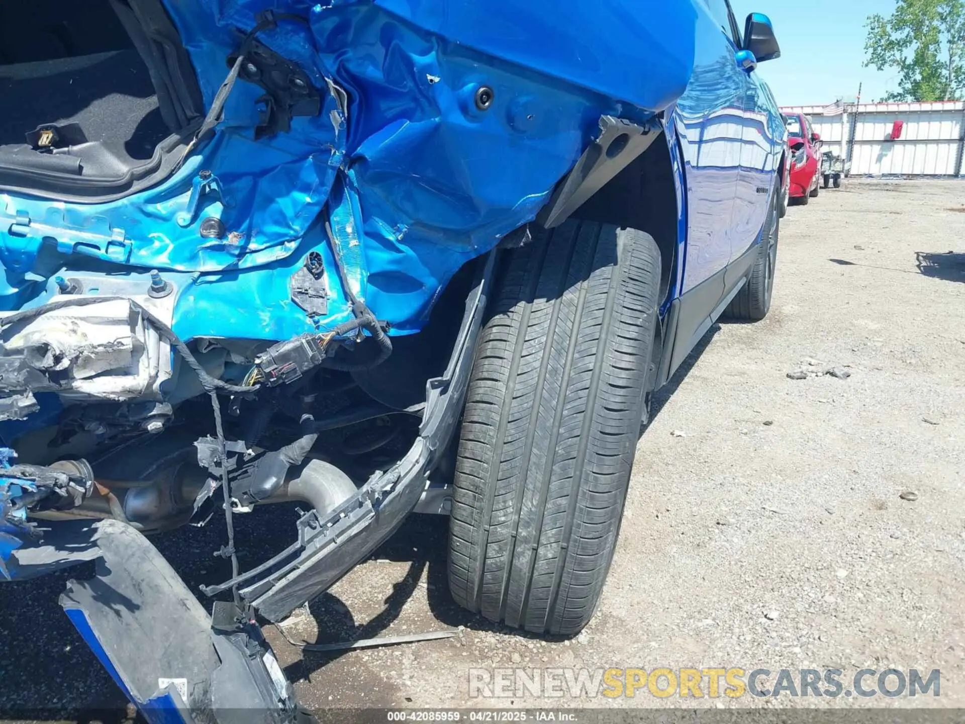 18 fotografías del automóvil dañado 3GNAXWEG4RS231103 CHEVROLET EQUINOX 2024