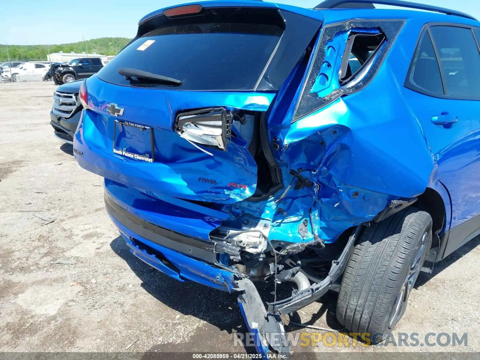 6 fotografías del automóvil dañado 3GNAXWEG4RS231103 CHEVROLET EQUINOX 2024