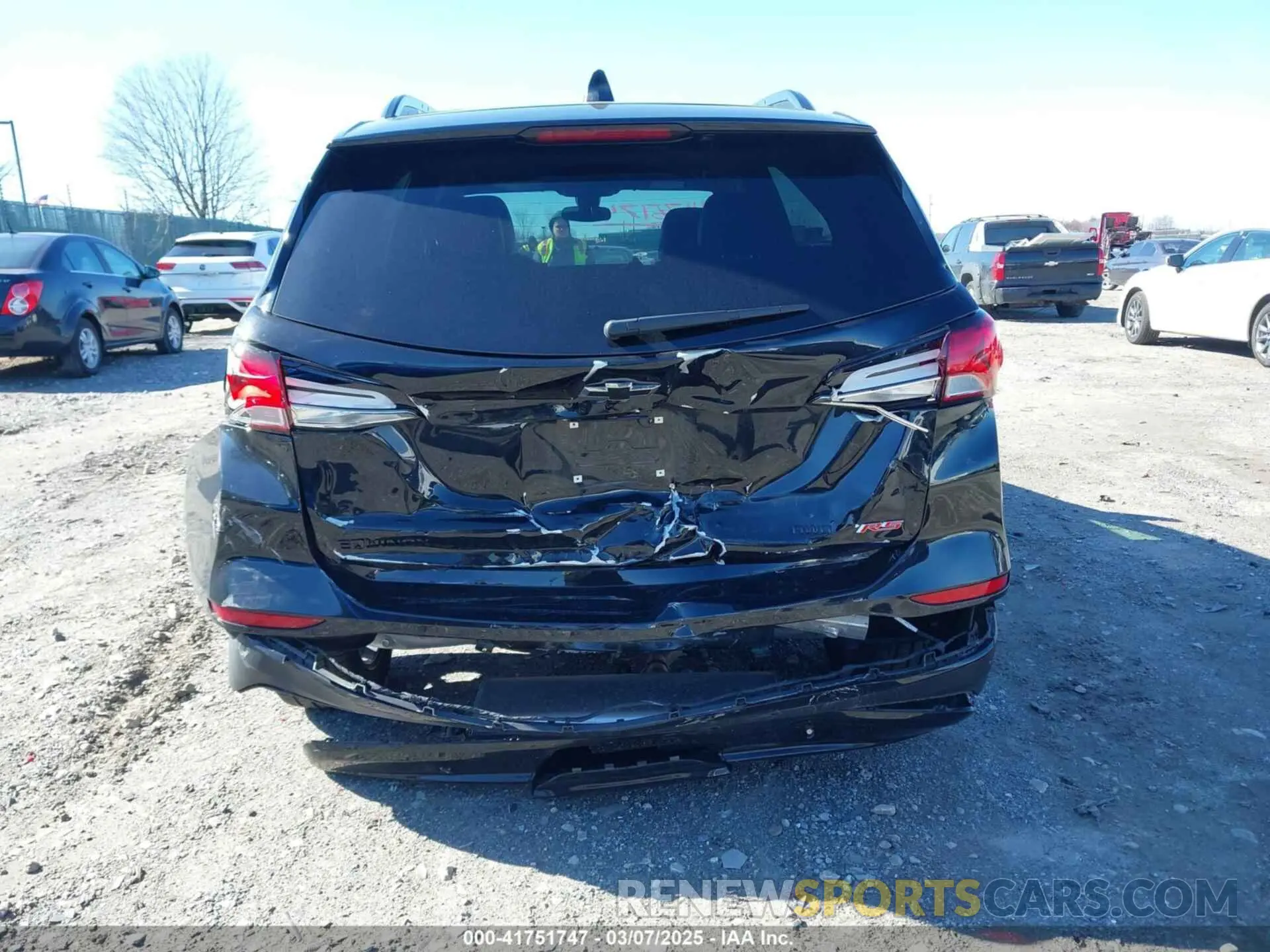 15 fotografías del automóvil dañado 3GNAXWEG5RL195514 CHEVROLET EQUINOX 2024