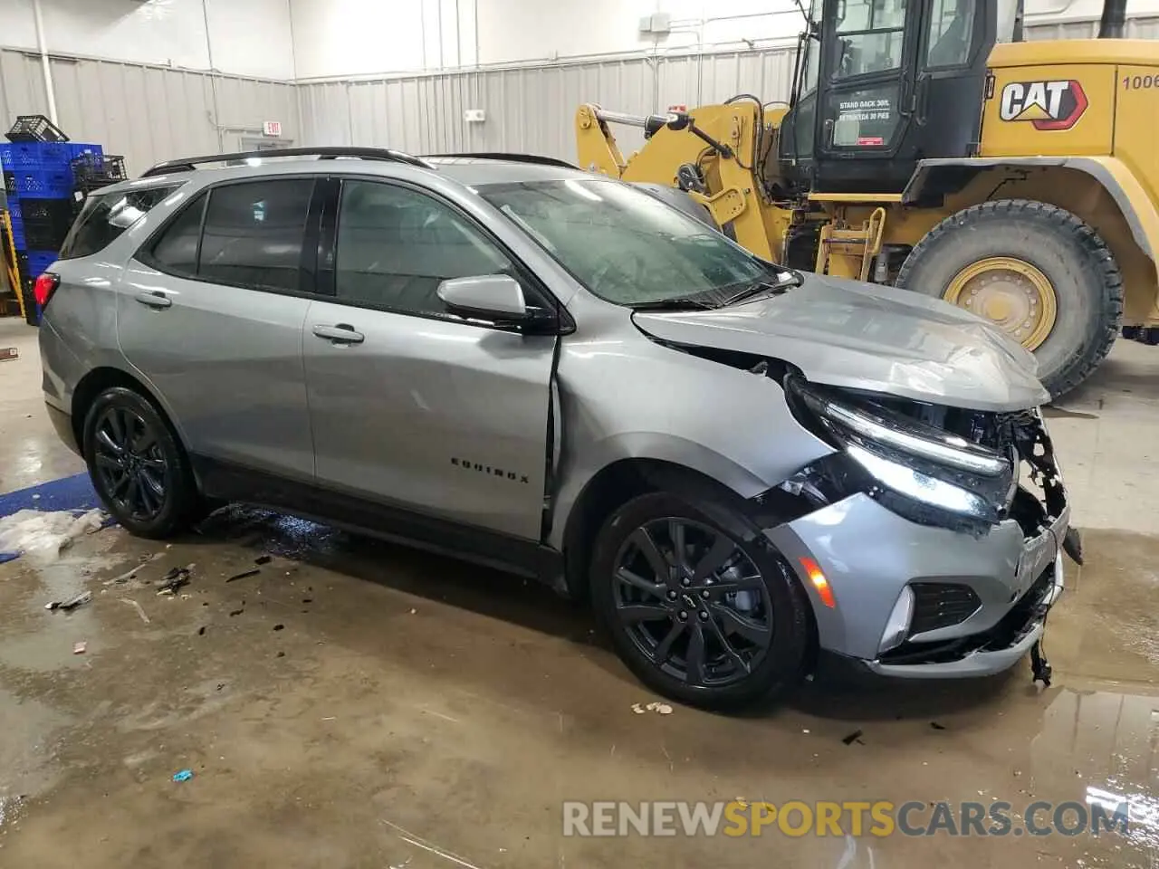 4 fotografías del automóvil dañado 3GNAXWEG5RS175334 CHEVROLET EQUINOX 2024