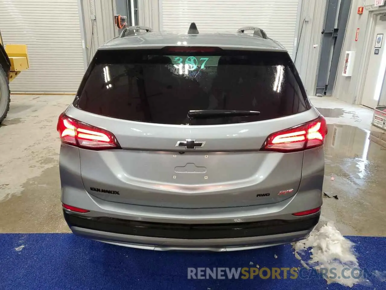 6 fotografías del automóvil dañado 3GNAXWEG5RS175334 CHEVROLET EQUINOX 2024