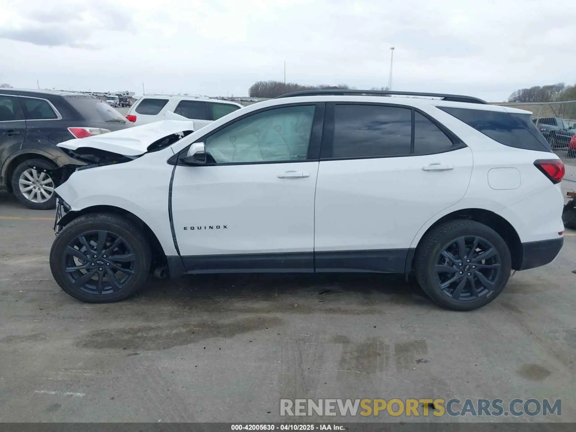 14 fotografías del automóvil dañado 3GNAXWEG6RS213895 CHEVROLET EQUINOX 2024