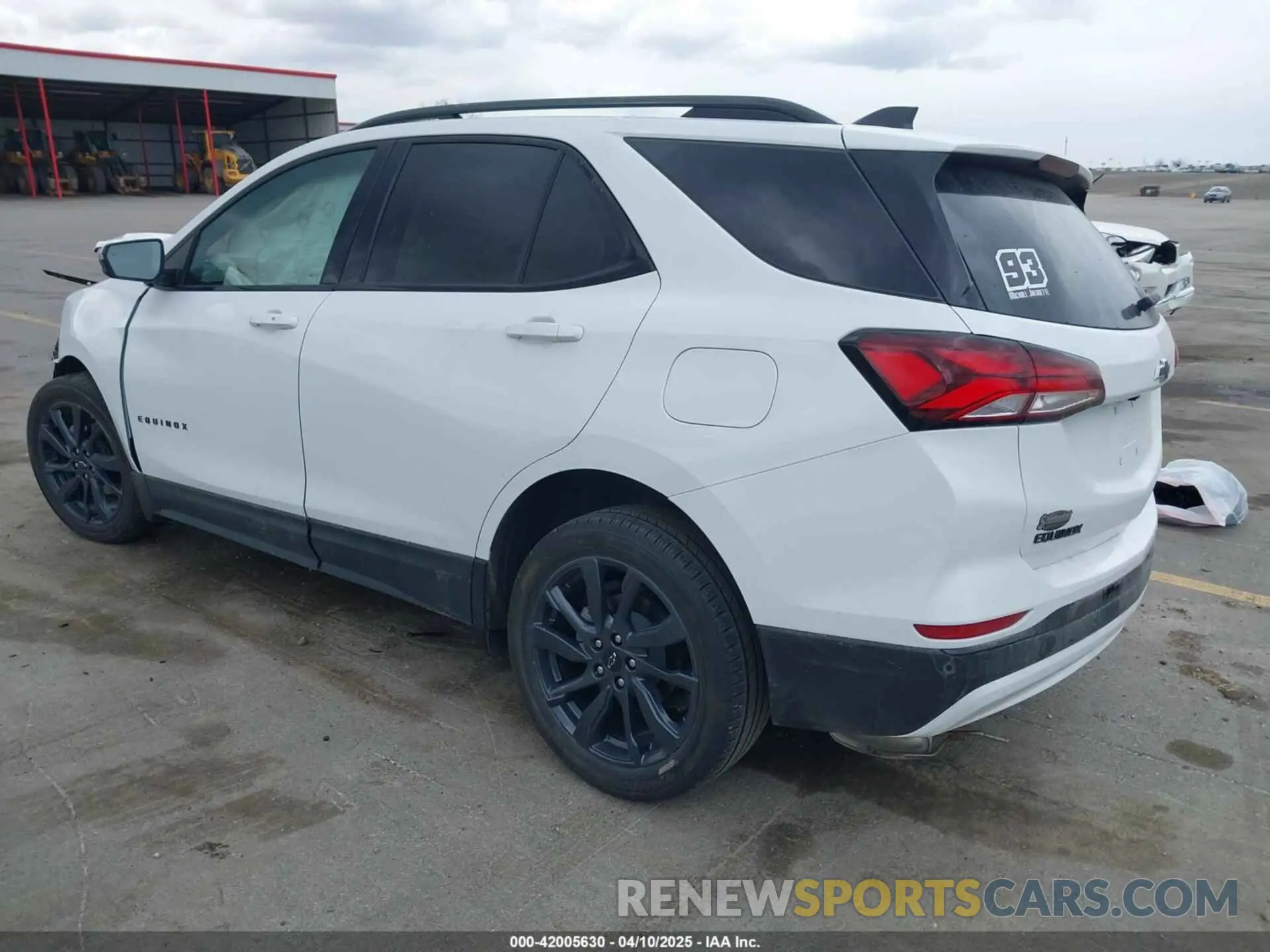 3 fotografías del automóvil dañado 3GNAXWEG6RS213895 CHEVROLET EQUINOX 2024
