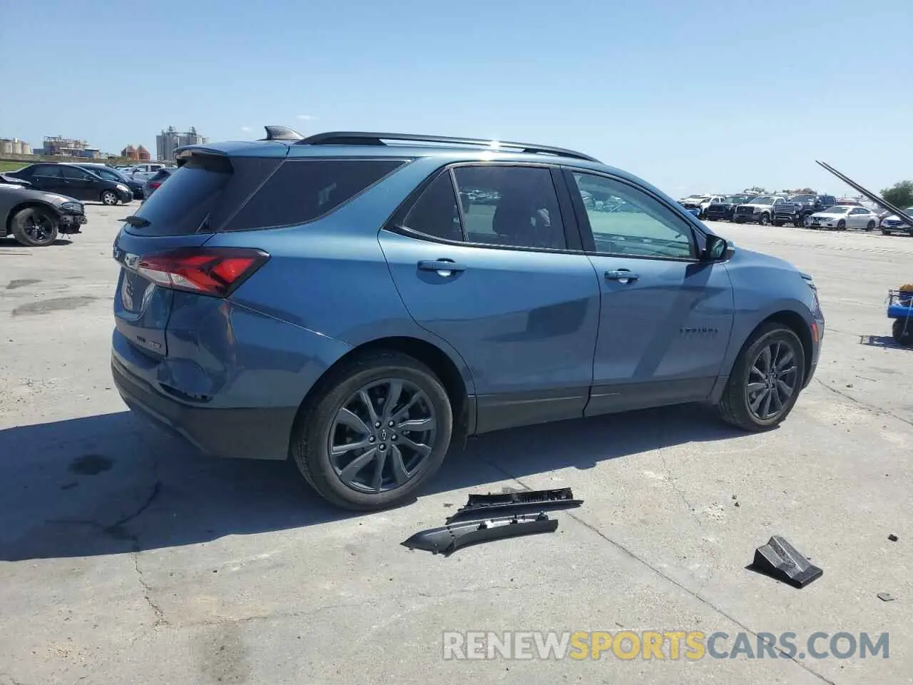 3 fotografías del automóvil dañado 3GNAXWEG7RL117347 CHEVROLET EQUINOX 2024