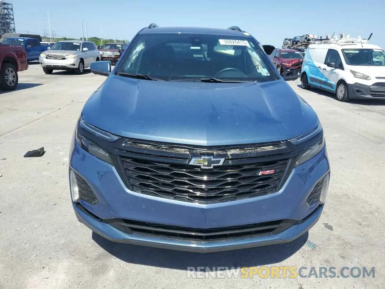 5 fotografías del automóvil dañado 3GNAXWEG7RL117347 CHEVROLET EQUINOX 2024