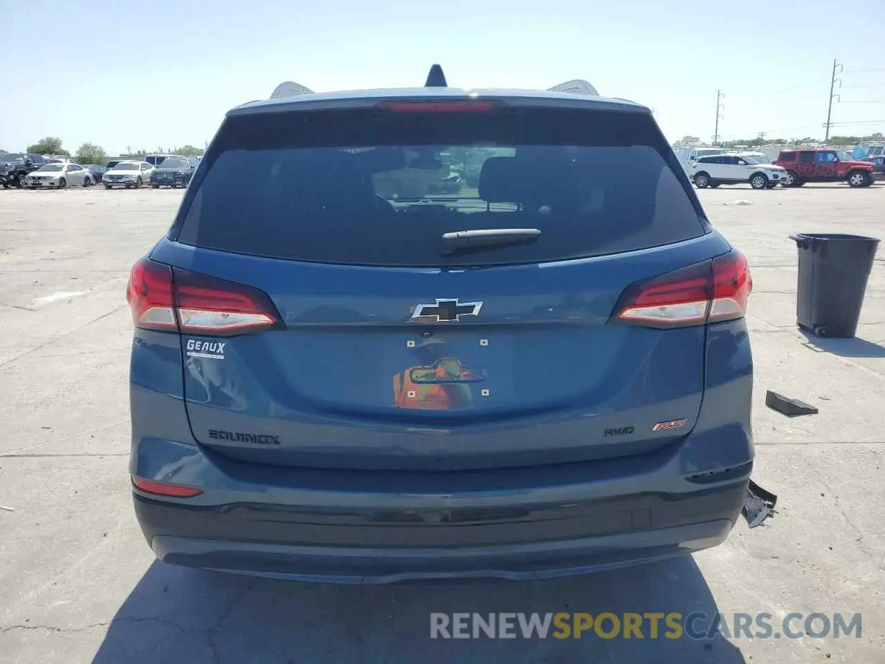 6 fotografías del automóvil dañado 3GNAXWEG7RL117347 CHEVROLET EQUINOX 2024