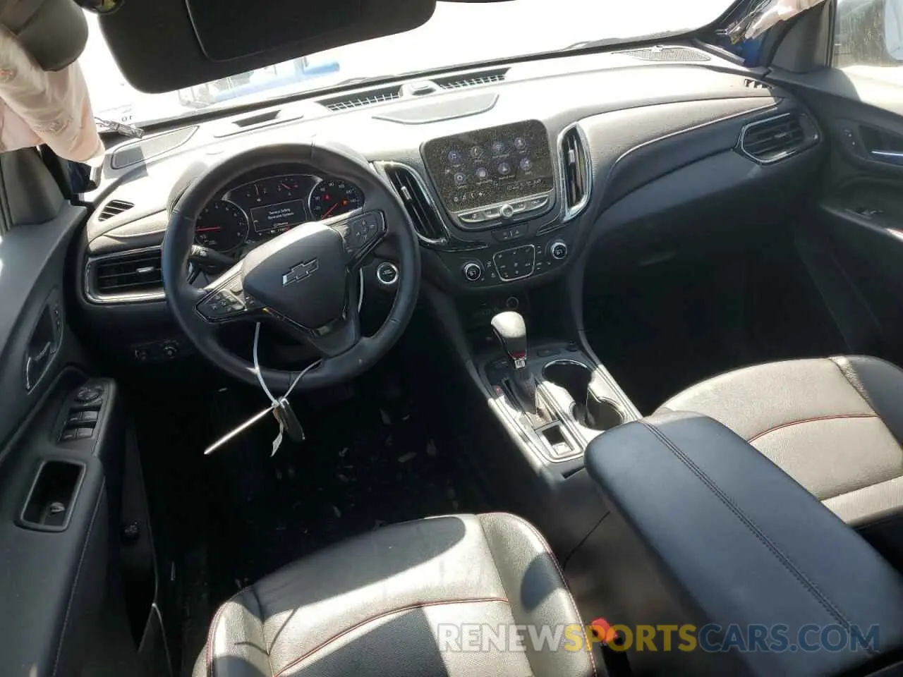 8 fotografías del automóvil dañado 3GNAXWEG7RL117347 CHEVROLET EQUINOX 2024