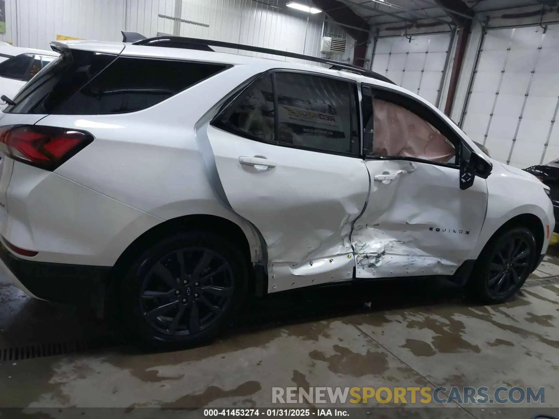 13 fotografías del automóvil dañado 3GNAXWEG7RL221028 CHEVROLET EQUINOX 2024