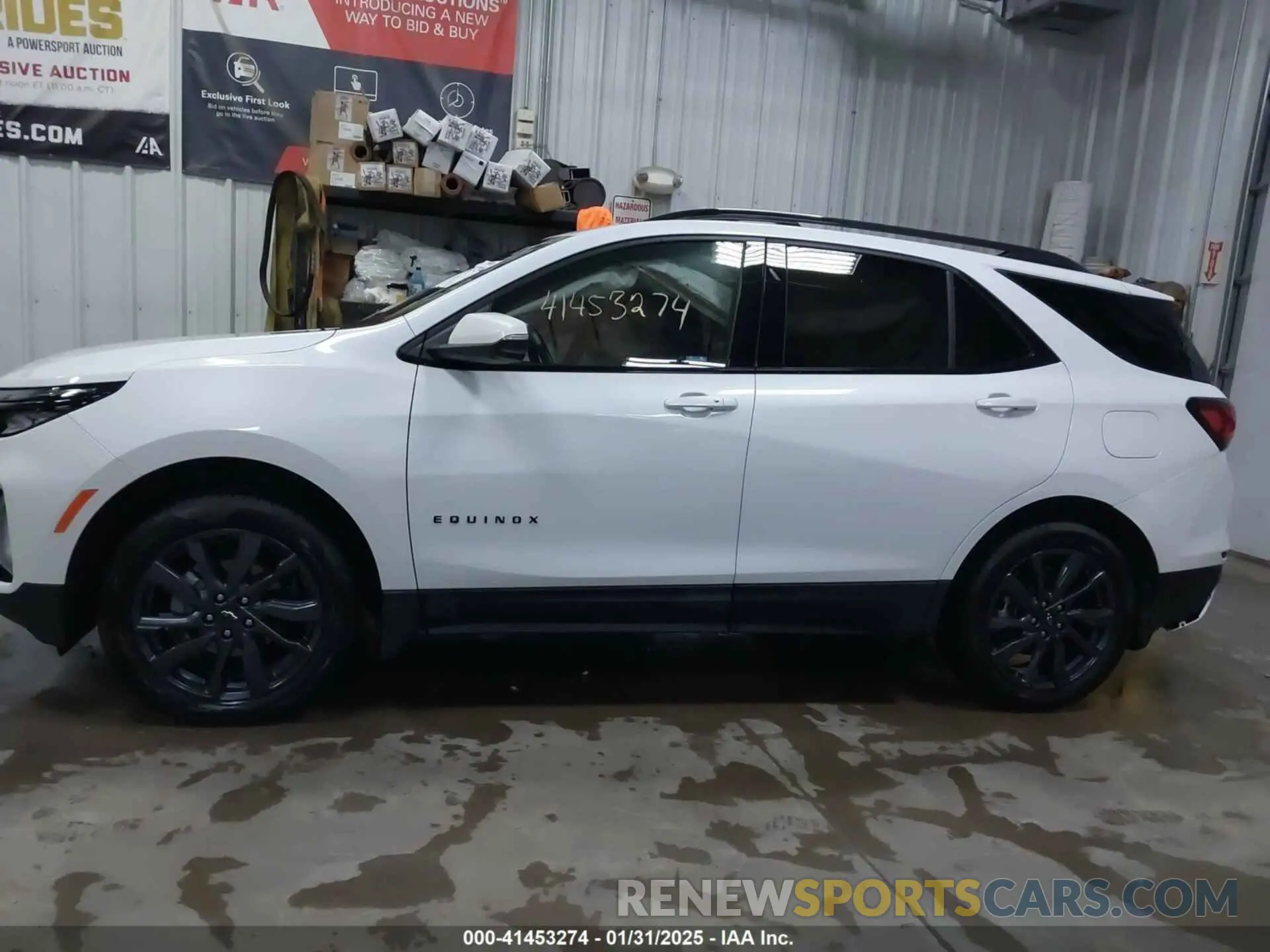 14 fotografías del automóvil dañado 3GNAXWEG7RL221028 CHEVROLET EQUINOX 2024