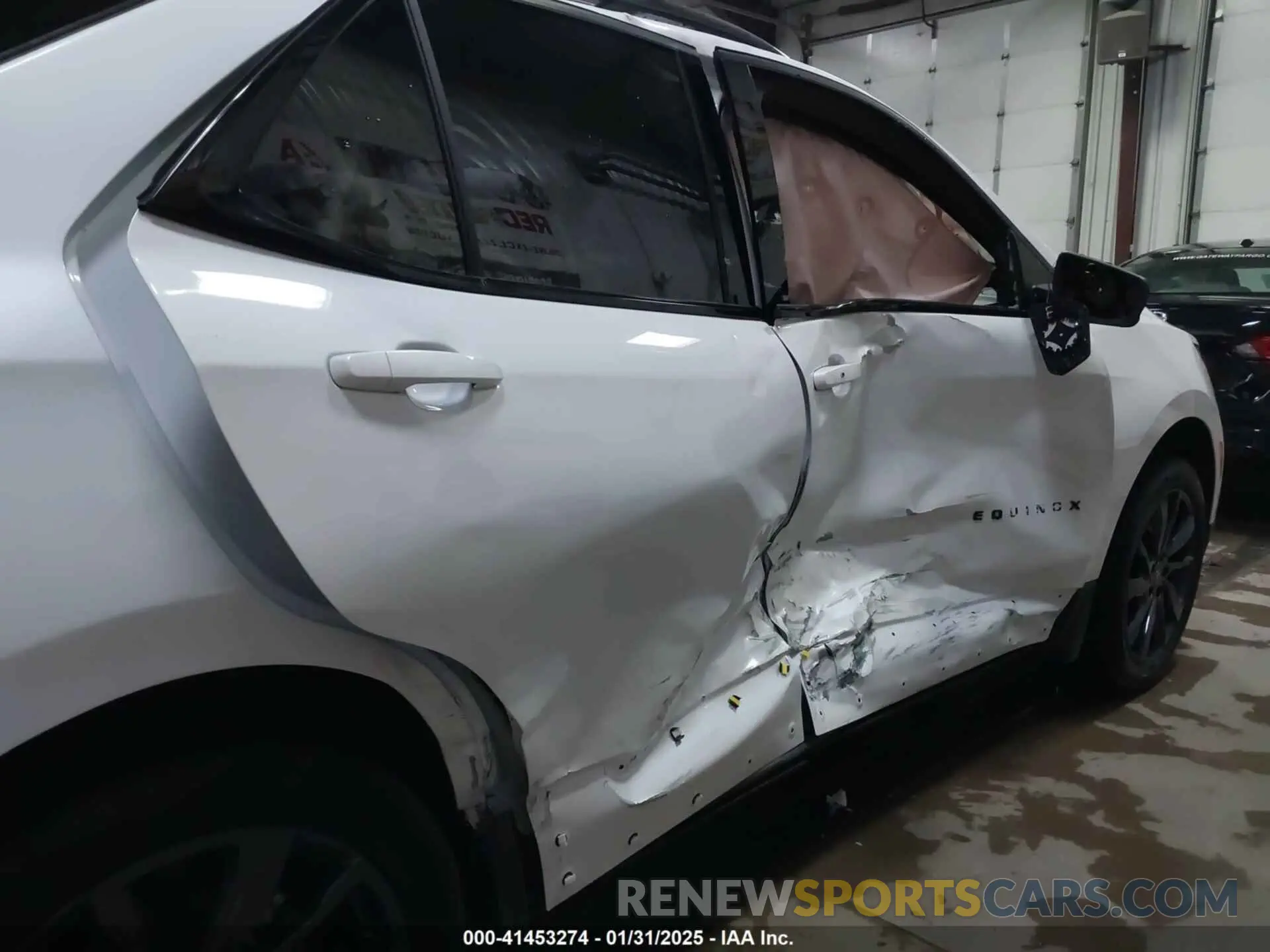 17 fotografías del automóvil dañado 3GNAXWEG7RL221028 CHEVROLET EQUINOX 2024