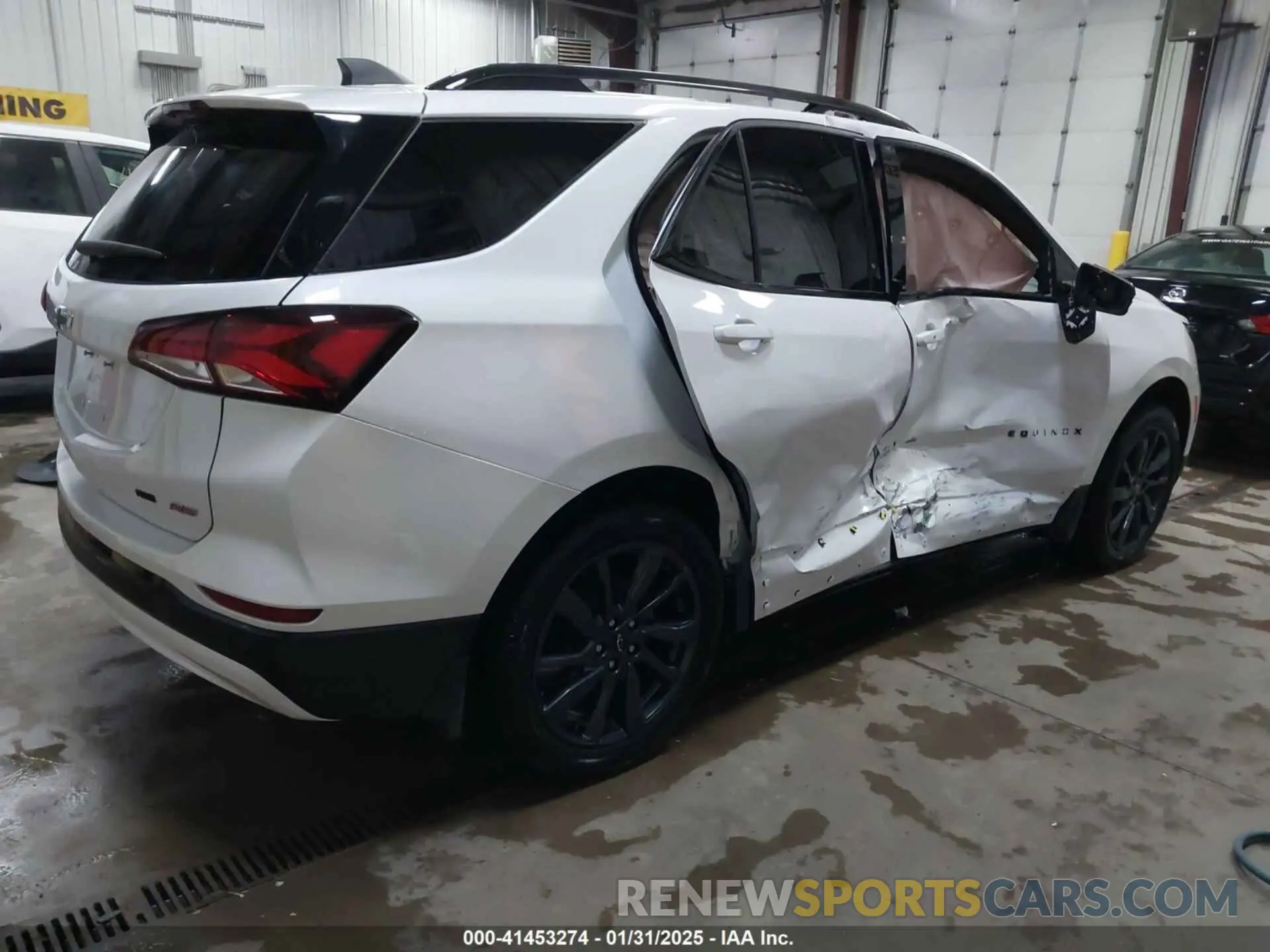 4 fotografías del automóvil dañado 3GNAXWEG7RL221028 CHEVROLET EQUINOX 2024