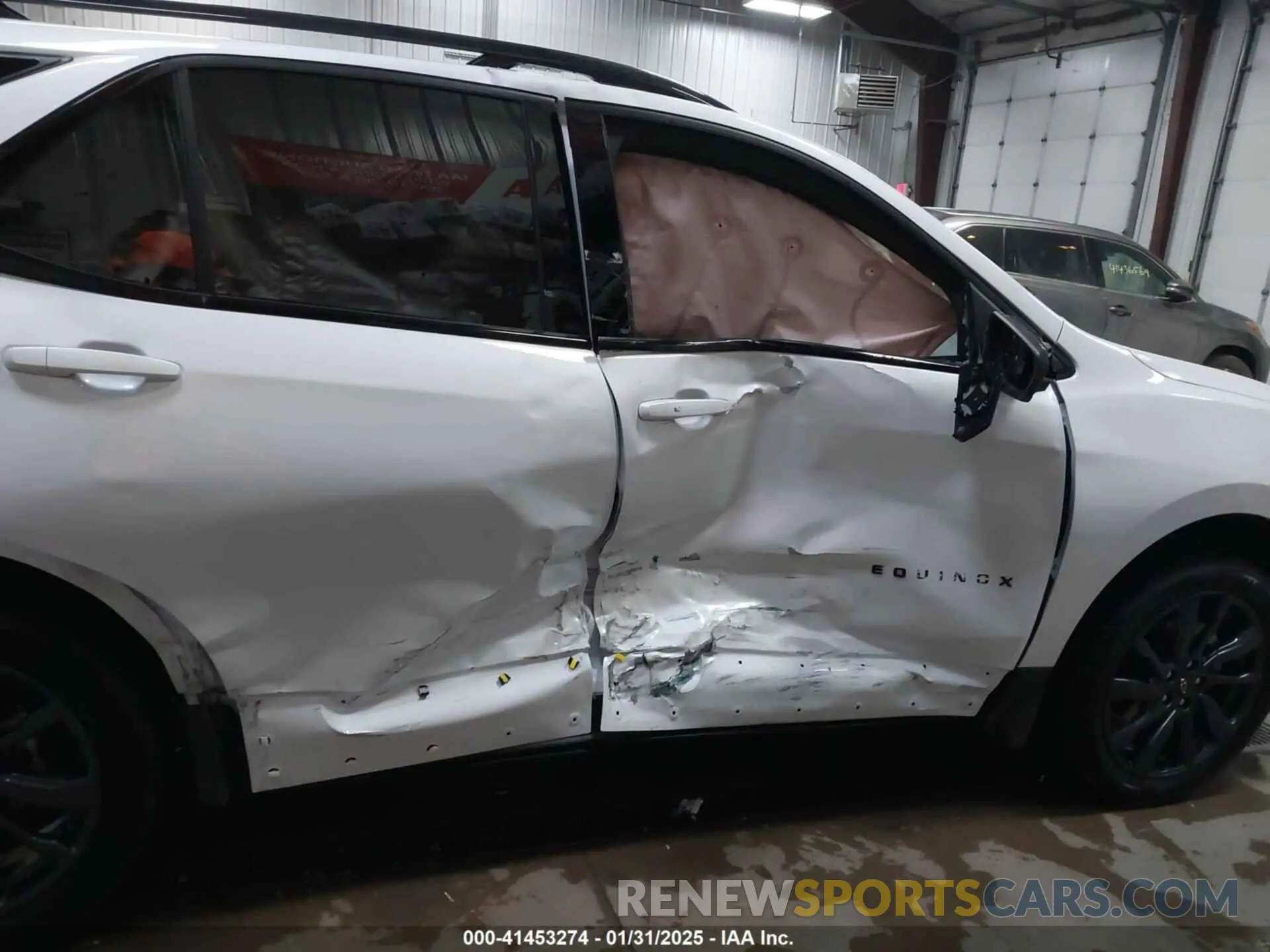 6 fotografías del automóvil dañado 3GNAXWEG7RL221028 CHEVROLET EQUINOX 2024