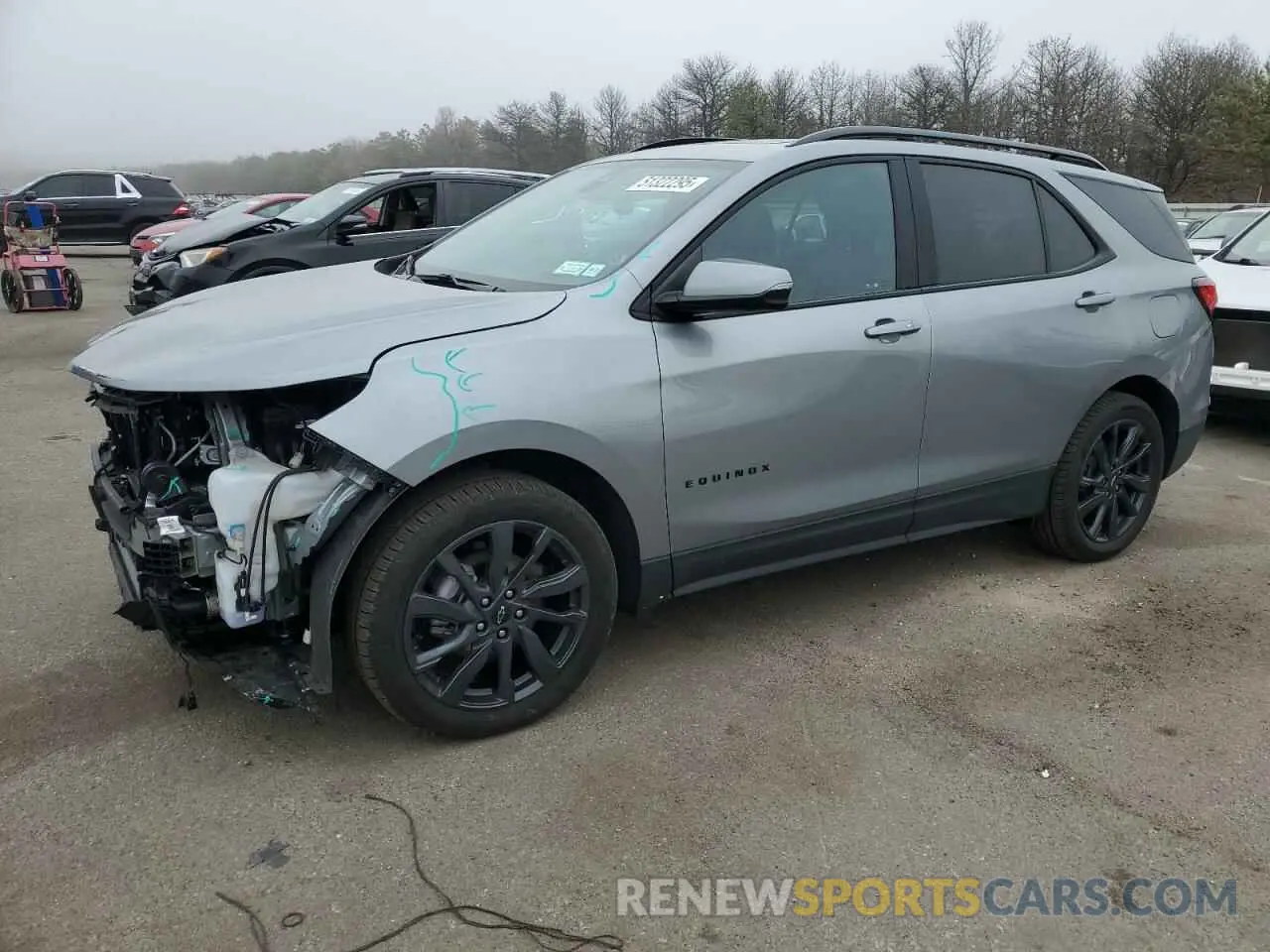 1 fotografías del automóvil dañado 3GNAXWEG7RS104880 CHEVROLET EQUINOX 2024