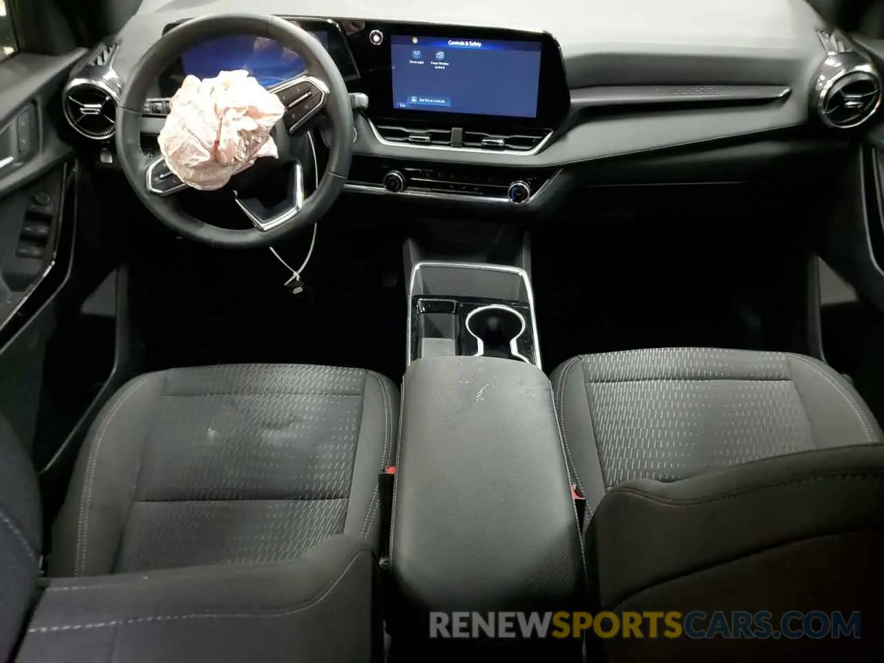 8 fotografías del automóvil dañado 3GNAXHEG0SL101055 CHEVROLET EQUINOX 2025
