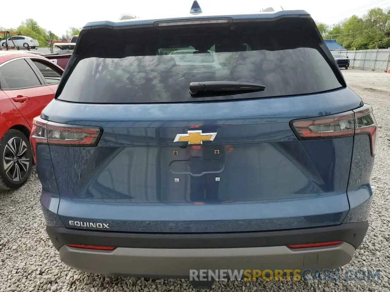 6 fotografías del automóvil dañado 3GNAXHEG0SL230994 CHEVROLET EQUINOX 2025