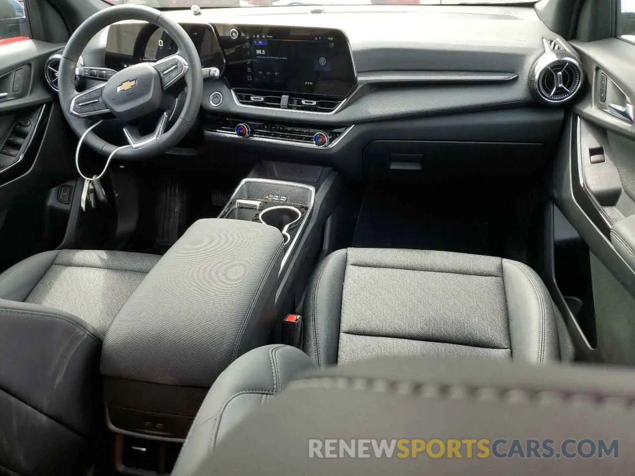 8 fotografías del automóvil dañado 3GNAXHEG0SL230994 CHEVROLET EQUINOX 2025