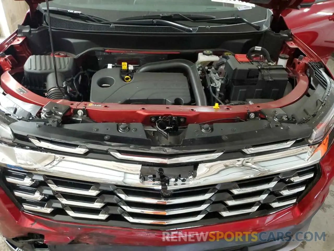 12 fotografías del automóvil dañado 3GNAXHEG1SL139796 CHEVROLET EQUINOX 2025
